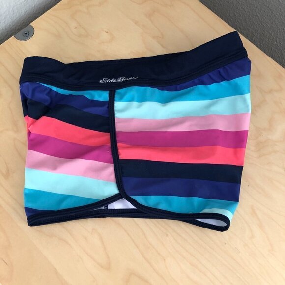 EDDIE BAUER Striped Athletic Shorts - Picture 1 of 8